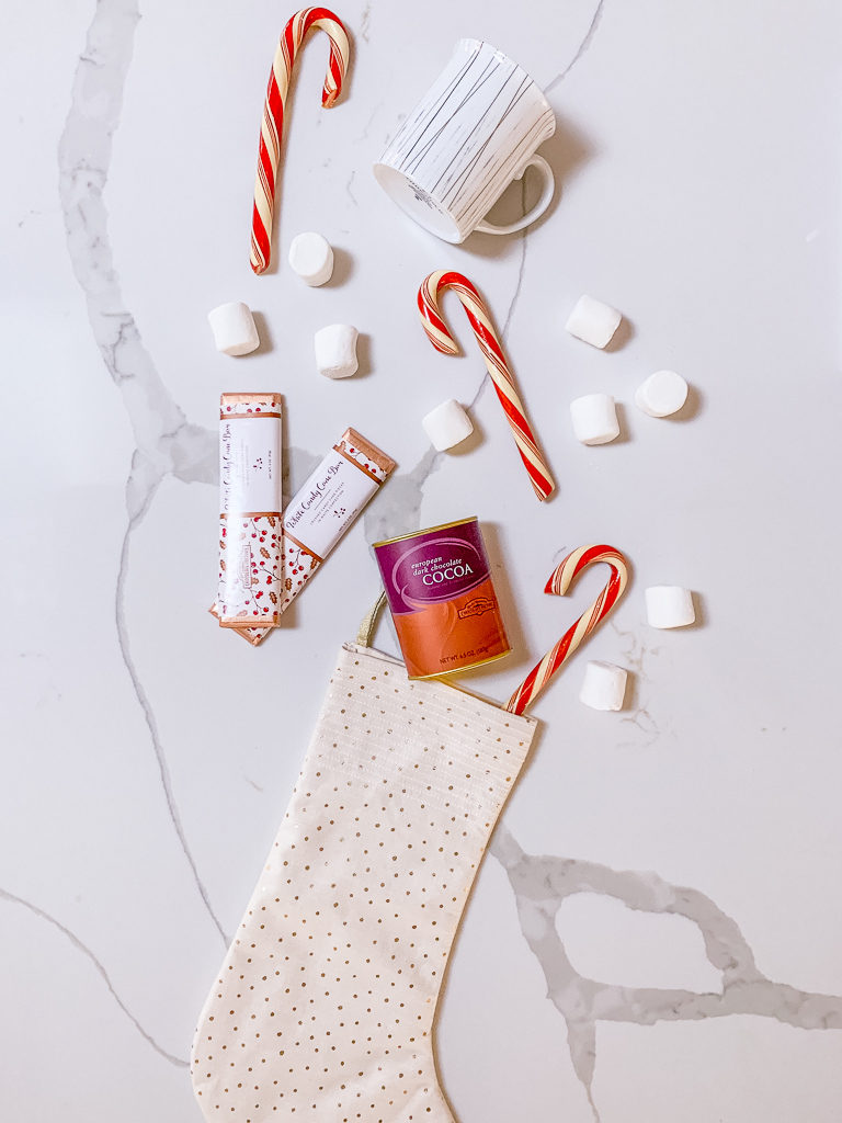 Candy Canes, Cocoa, and Marshmallows are a staple for every hostess stocking!